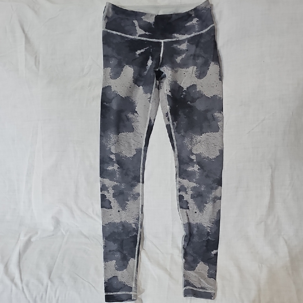 Gray Camouflage Lululemon Leggings